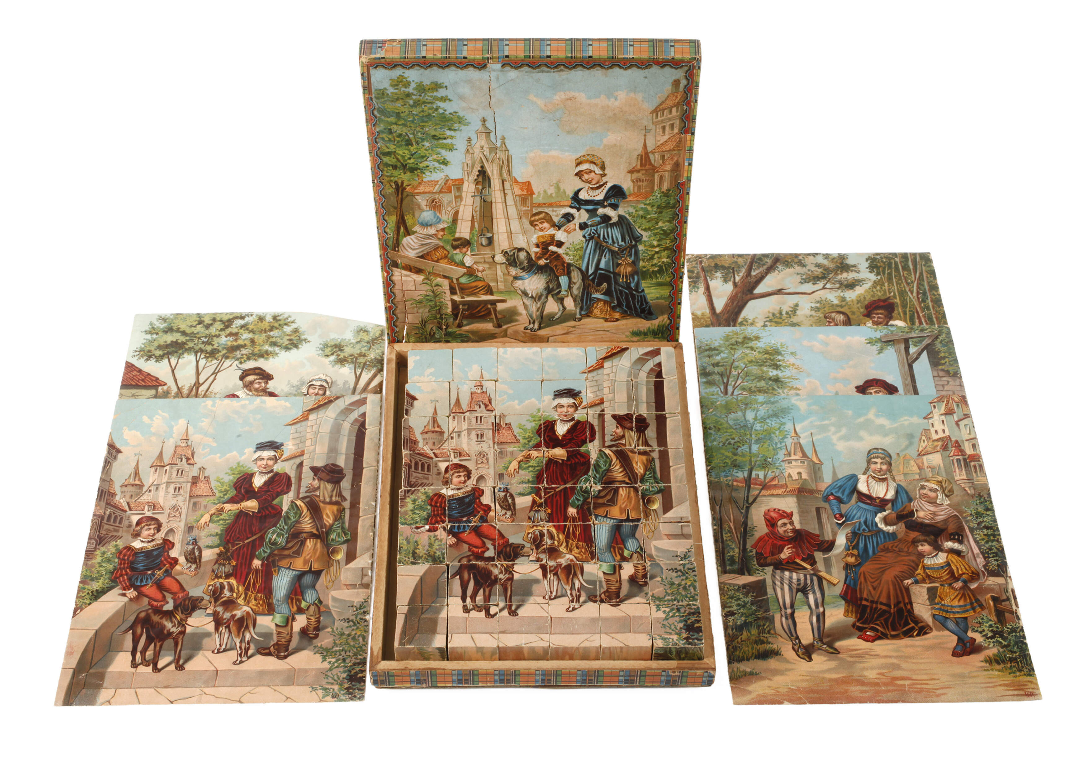 Großes Würfelpuzzle