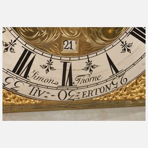 Bodenstanduhr mit Chinoiserien