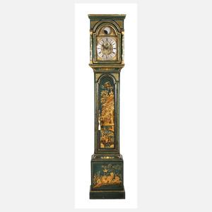 Bodenstanduhr mit Chinoiserien