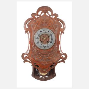 Wanduhr Jugendstil