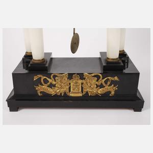 Säulenuhr Biedermeier