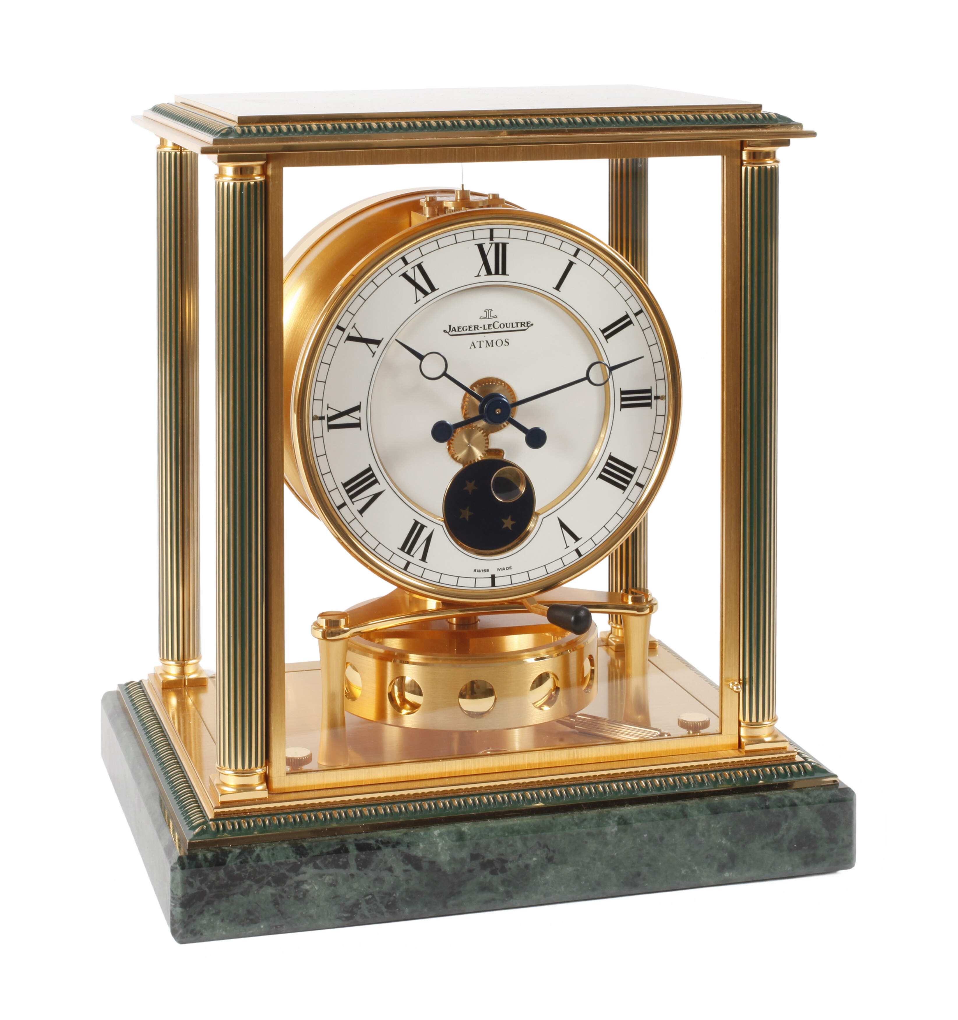 Jaeger-LeCoultre Tischuhr Atmos mit Mondphase