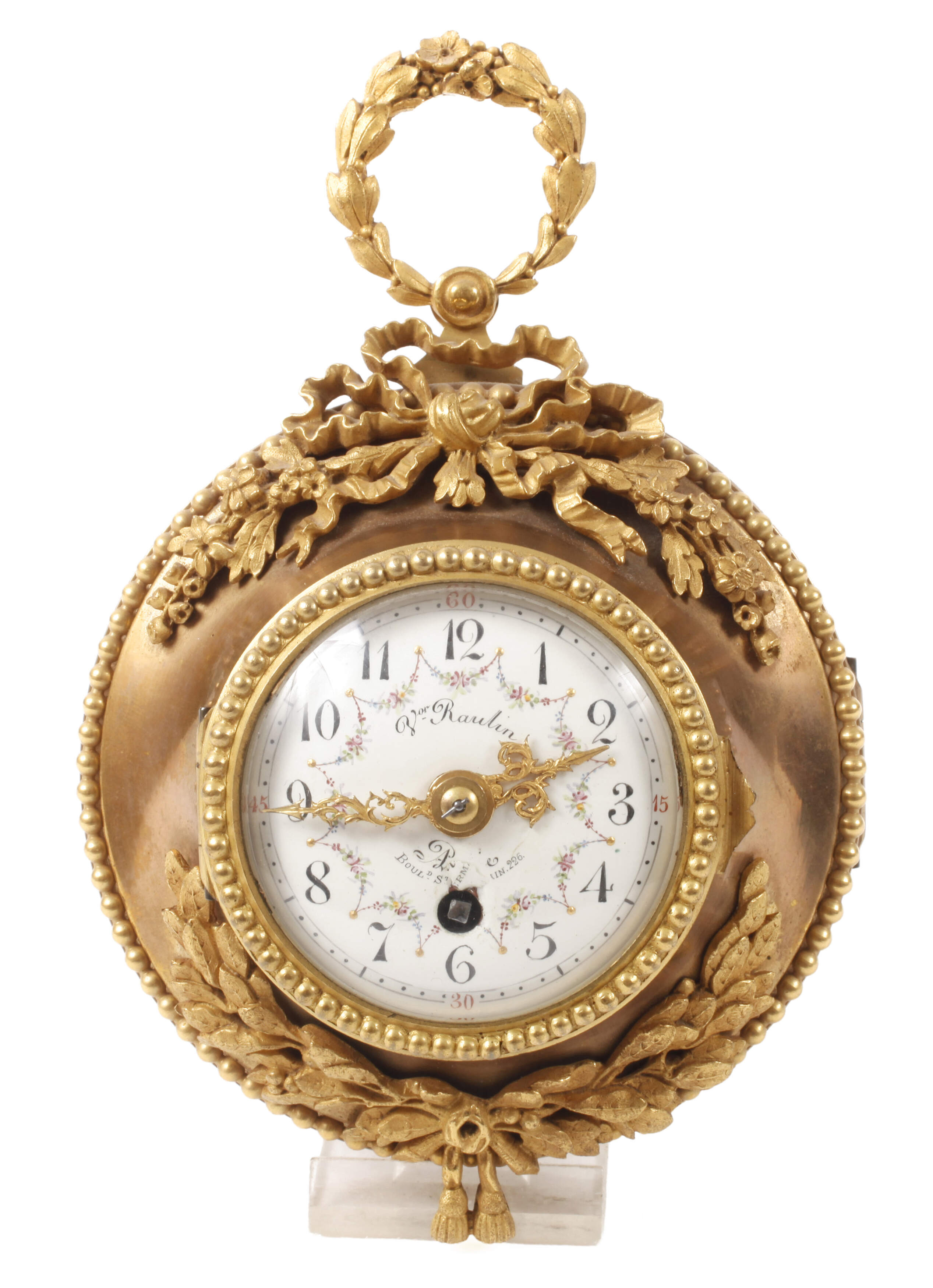 Kleine Wanduhr Raulin à Paris