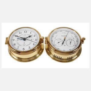 Wempe Wetterstation und Wanduhr