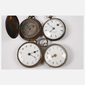 Sammlung Spindeltaschenuhren
