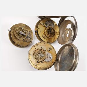 Sammlung Spindeltaschenuhren