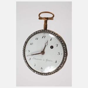 Feine Spindeltaschenuhr Duvivier à Genève