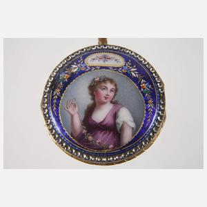 Feine Spindeltaschenuhr Duvivier à Genève
