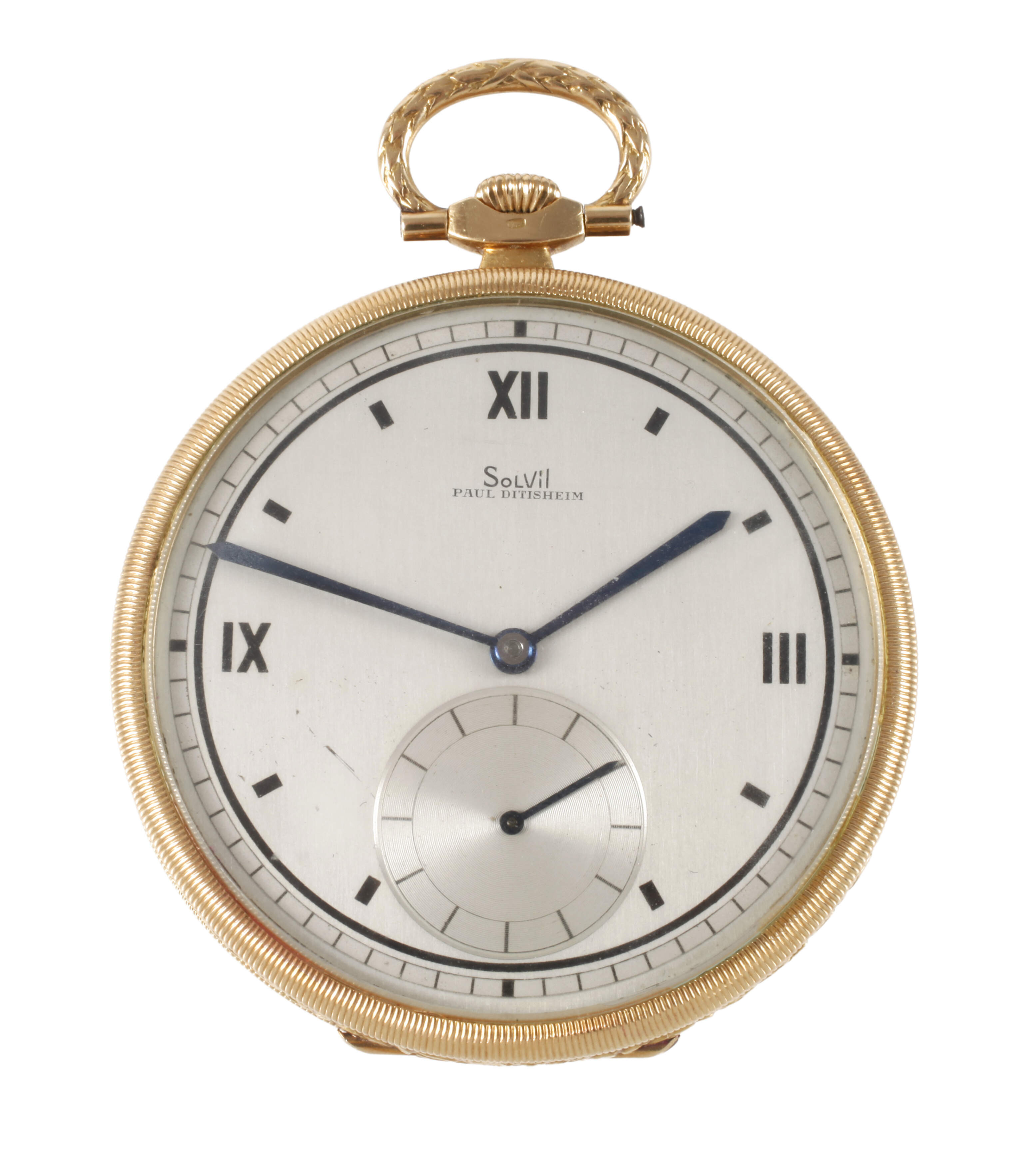 Taschenuhr Solvil Gold