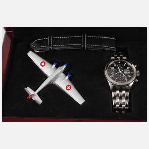 Armbanduhr Davosa Fliegerchronograph