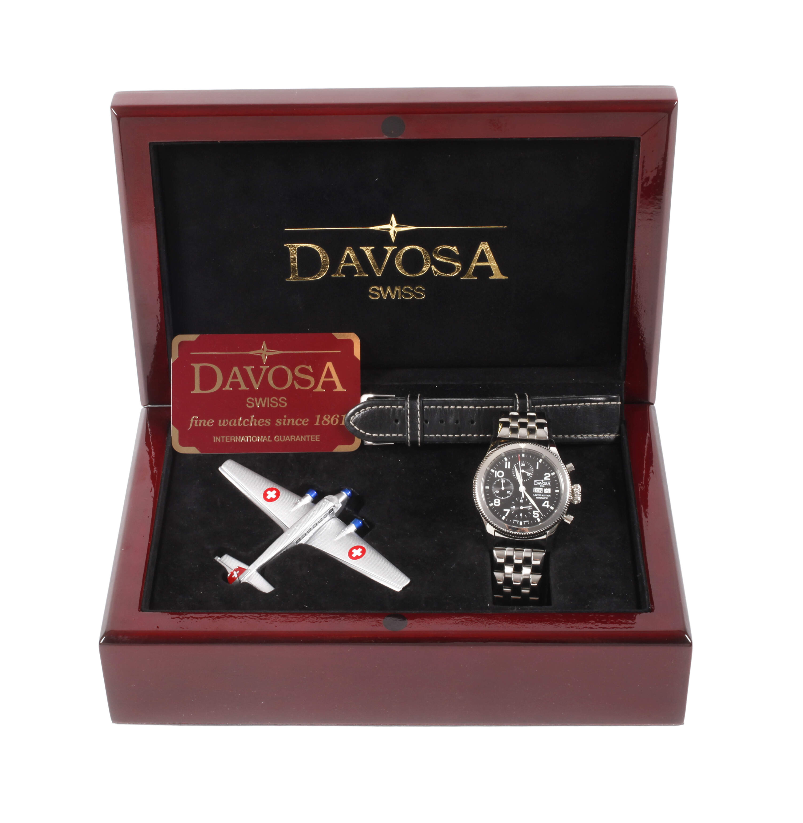 Armbanduhr Davosa Fliegerchronograph