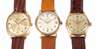 Drei Armbanduhren Glashütte