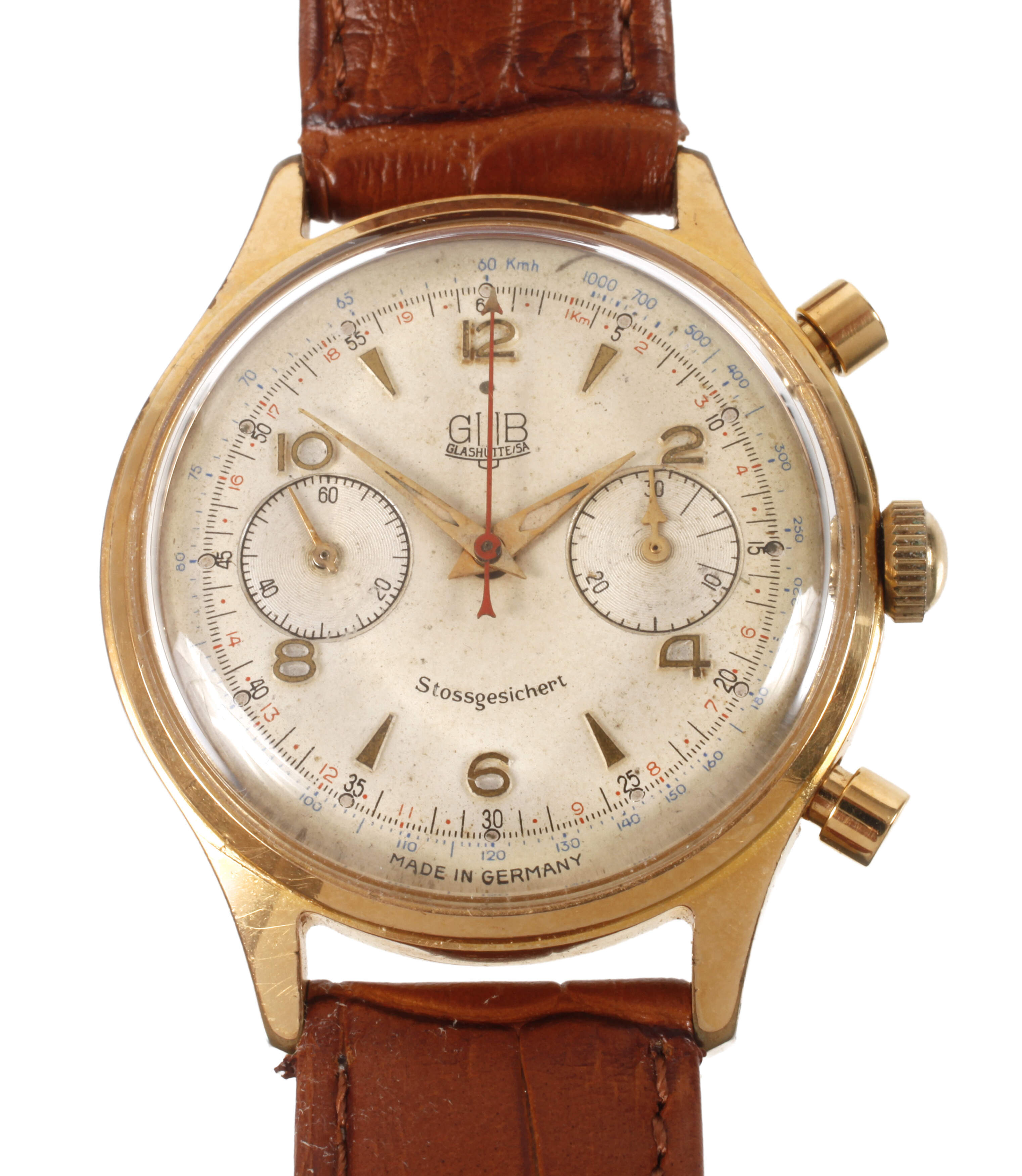 Armbanduhr Chronograph GUB Glashütte