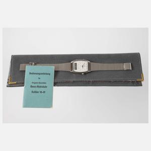 Armbanduhr Glashütte Hybrid-Quarz