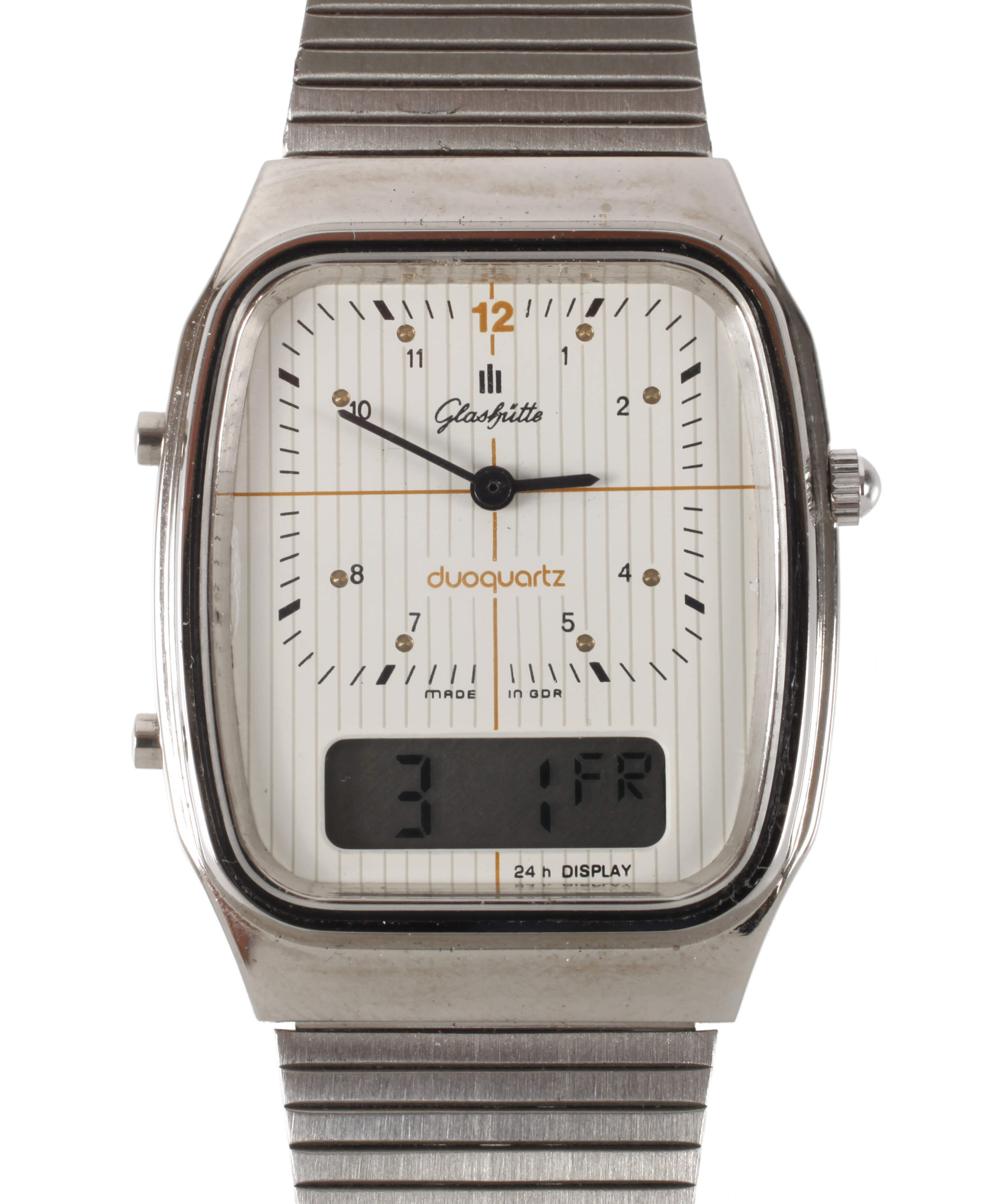 Armbanduhr Glashütte Hybrid-Quarz