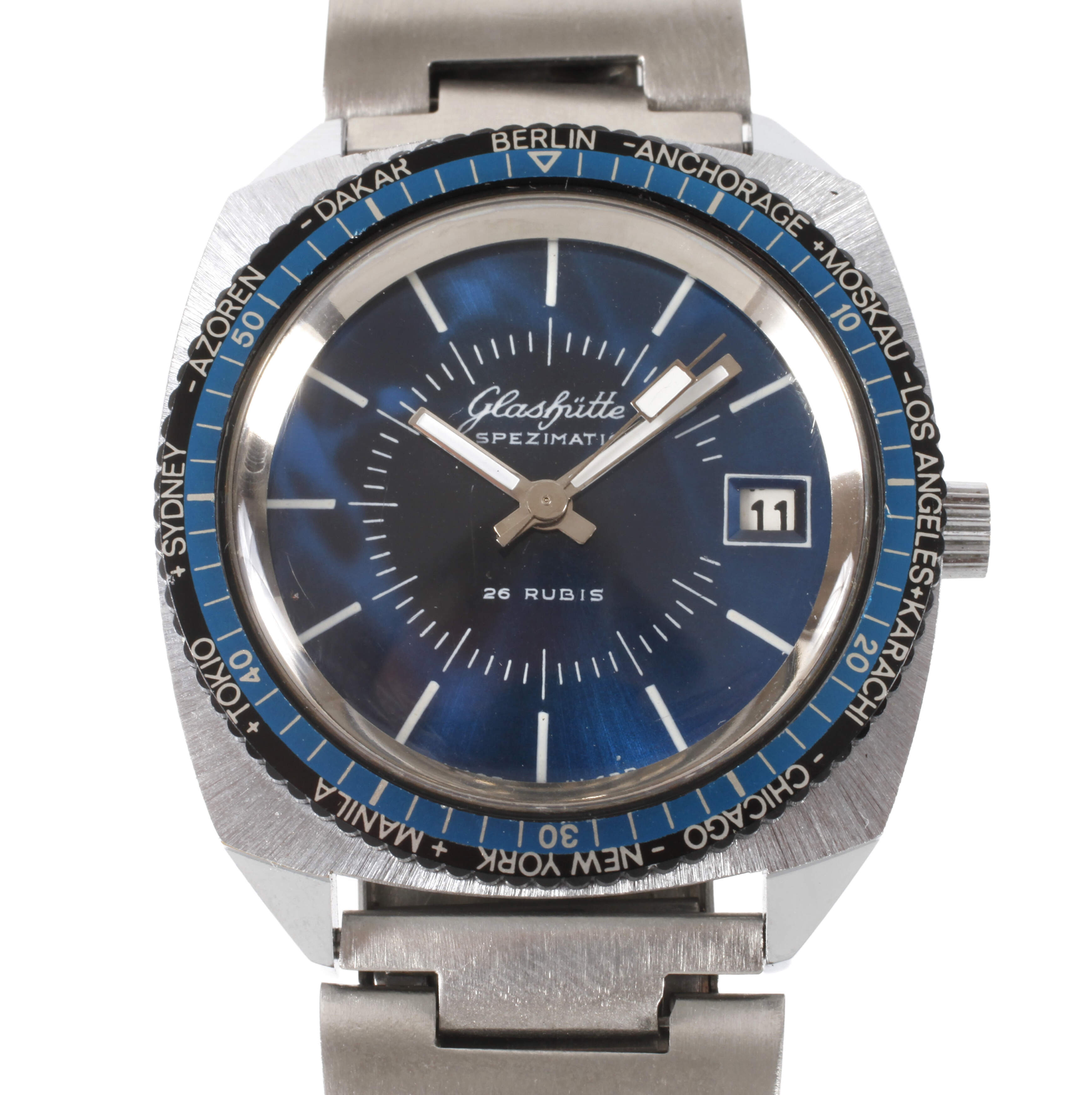 Armbanduhr Glashütte Spezimatic