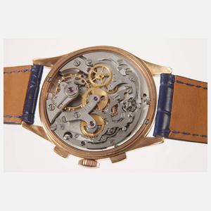 Armbanduhr Jaeger-LeCoultre Chronograph Gold