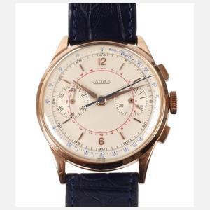 Armbanduhr Jaeger-LeCoultre Chronograph Gold