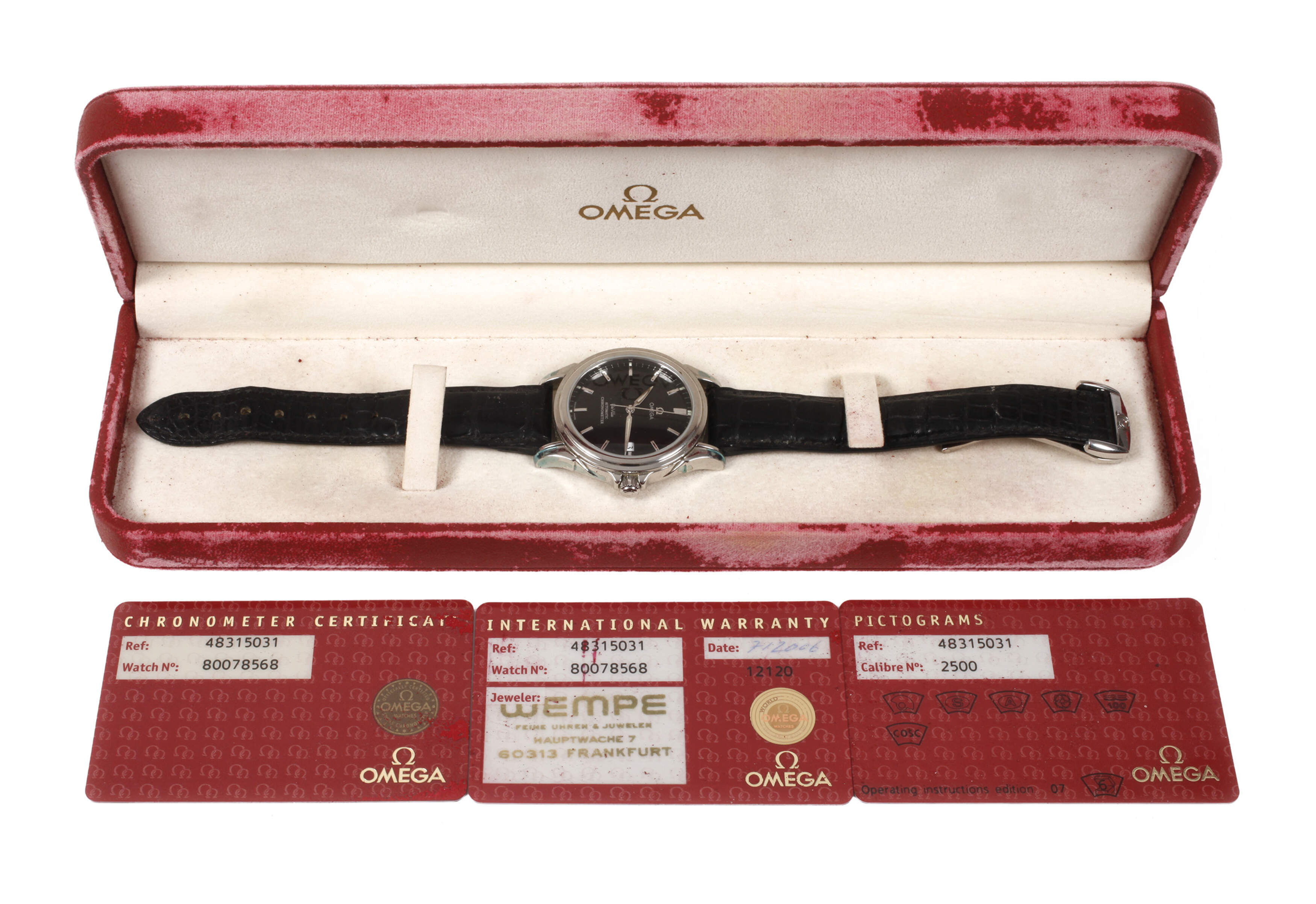 Armbanduhr Omega DeVille Coaxial Chronometer