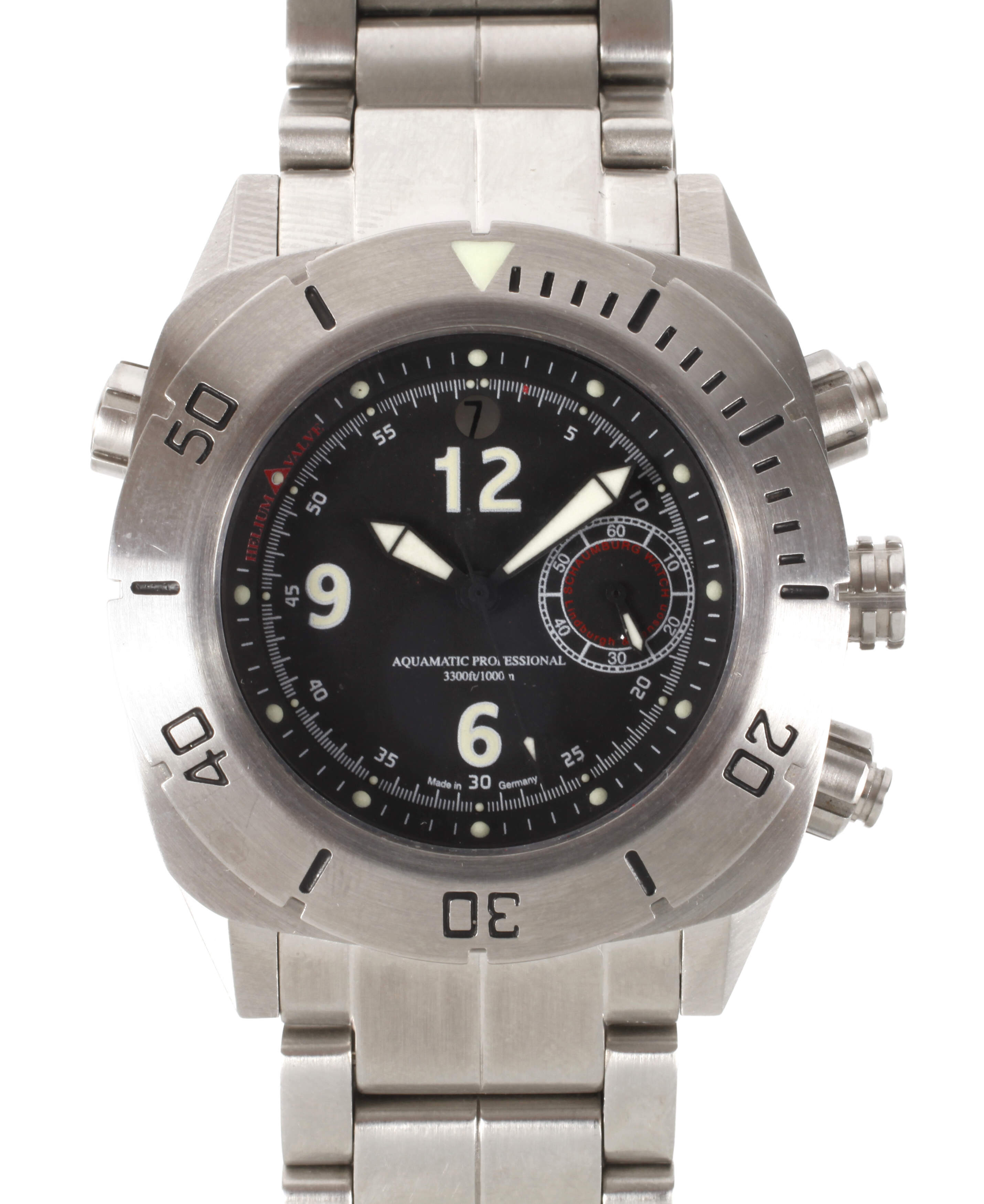 Taucheruhr Schaumburg Watch Aquamatik Super Professional