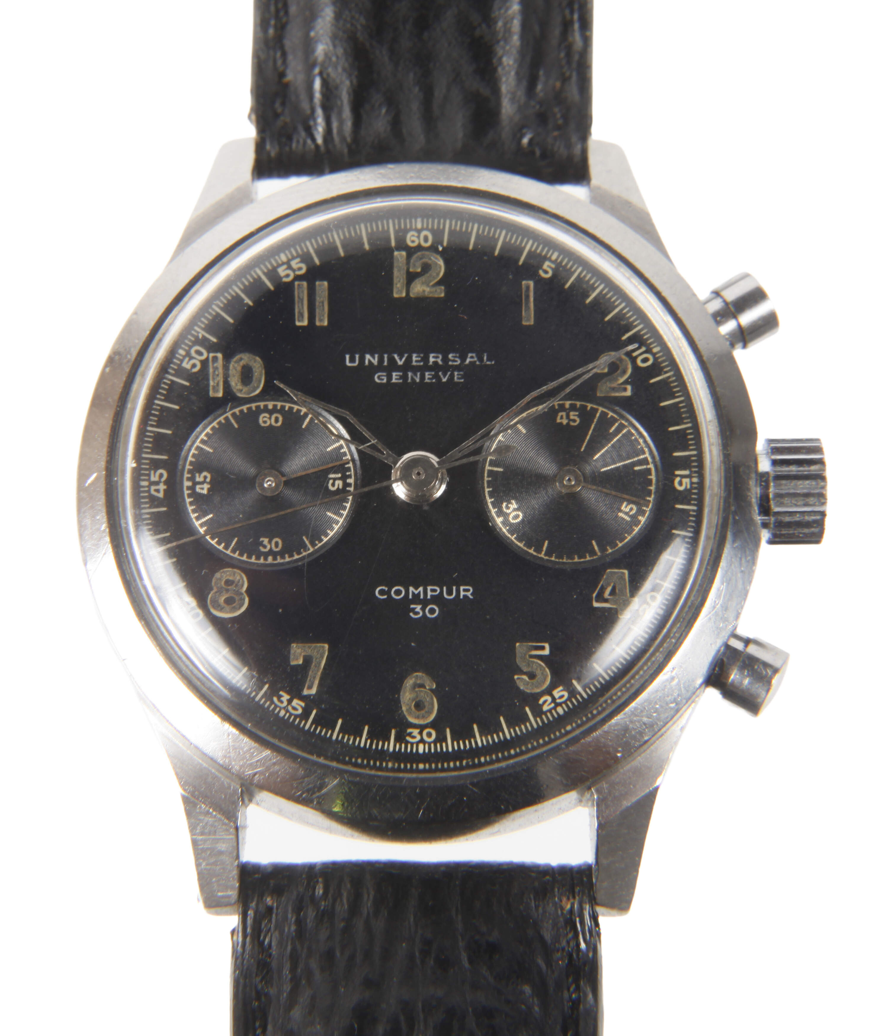 Seltener Fliegerchronograph Universal Genéve