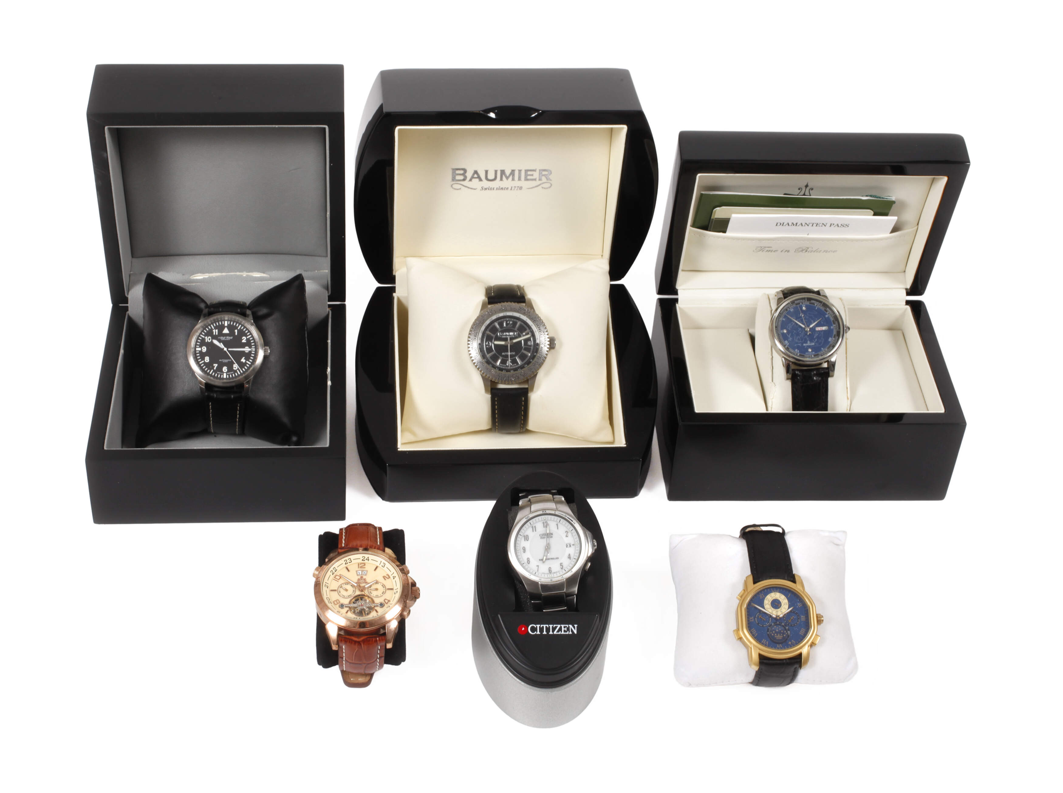 Sammlung Armbanduhren