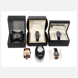 Sammlung Armbanduhren