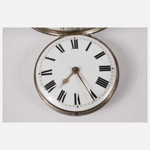 Uhrenhalter mit Spindeltaschenuhr