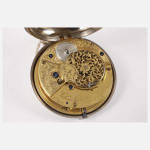 Uhrenhalter mit Spindeltaschenuhr