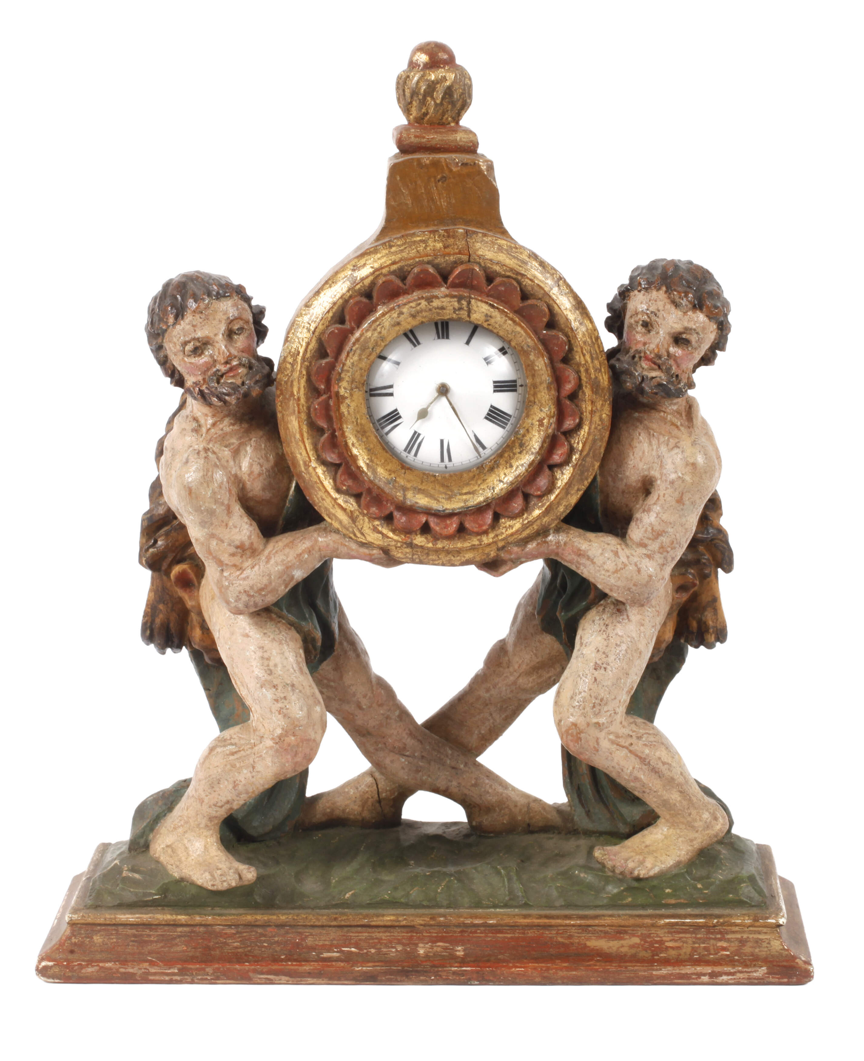 Uhrenhalter mit Spindeltaschenuhr
