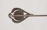 Reversnadel mit Diamant
