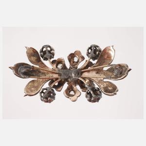 Broschenfragment mit Diamantbesatz