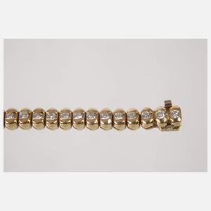 Tennisarmband mit Brillanten