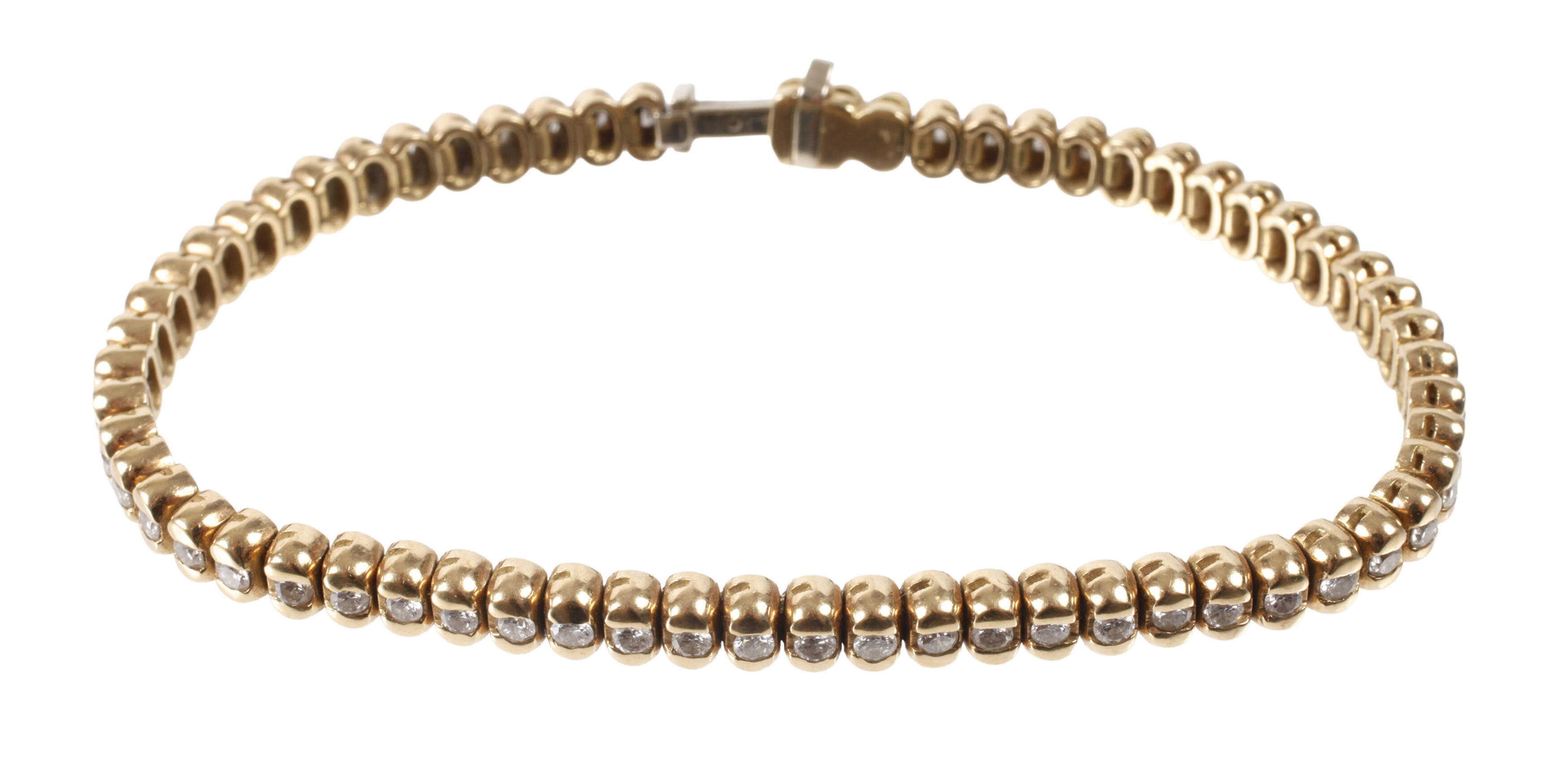 Tennisarmband mit Brillanten
