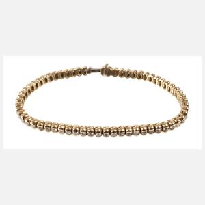 Tennisarmband mit Brillanten