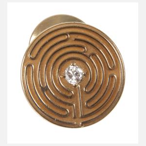 Pin mit Brillant