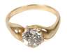 Damenring mit Altschliffdiamant von ca. 1,8 ct