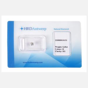 Brillant von 0,40 ct mit Expertise