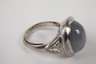 Damenring mit Sternsaphir und Diamanten
