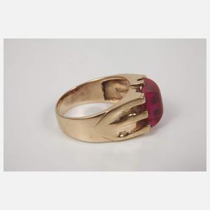 Herrenring mit Steinbesatz