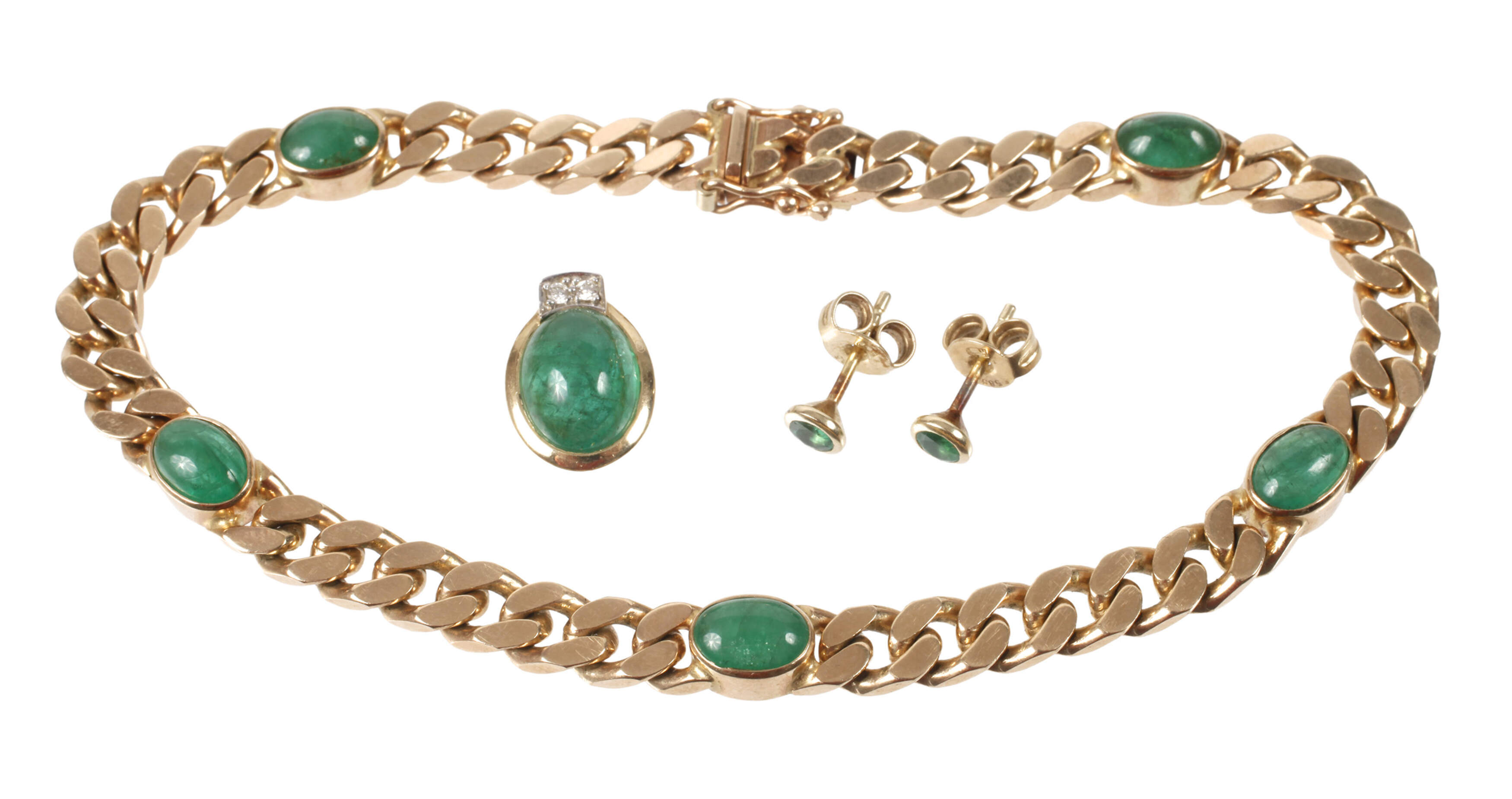 Konvolut Smaragdschmuck