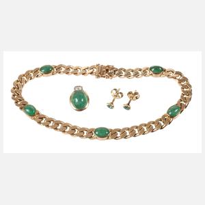 Konvolut Smaragdschmuck