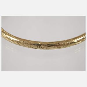 Goldener Armreif