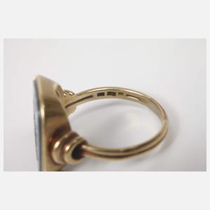 Herrenring mit Lagenstein