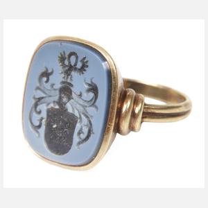 Herrenring mit Lagenstein