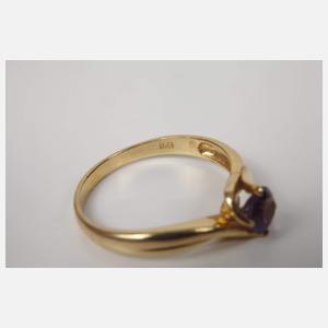 Damenring mit Amethyst