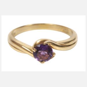 Damenring mit Amethyst