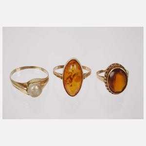 Konvolut Goldschmuck