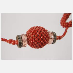 Lange Art déco-Kette