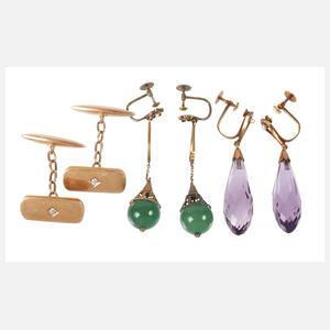 Konvolut Goldschmuck
